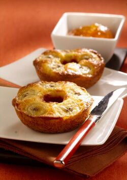 CIAMBELLINE DI BANANE AL RUM