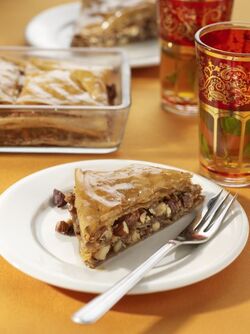 BAKLAVA CON MIELE E CAFF&Egrave;