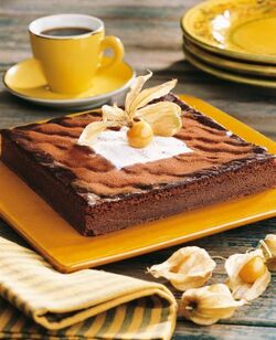 TORTA AL CIOCCOLATO E CAFF&Egrave;