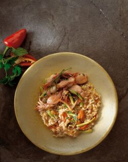 RISOTTO DI ORTO E DI MARE