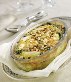 PASTICCIO DI OMELETTE AL CAPRINO