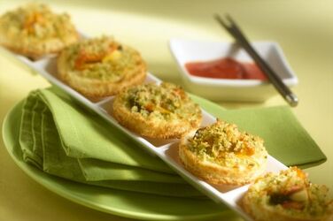 COZZE GRATINATE ALLE MANDORLE E ARANCIA