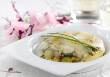 TORTINI DI ZUCCHINE E SCAMORZA