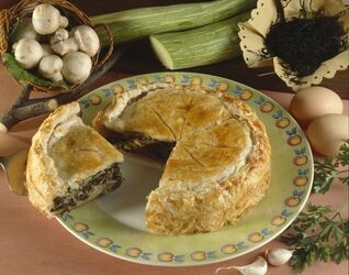 TORTA DI VERDURE ALLE ALGHE