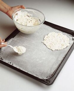 SEQUENZA TECNICA PREPARAZIONE COUPELLE DI MANDORL