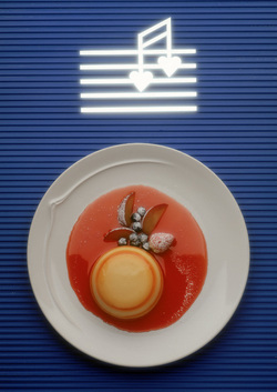 SINFONIA DI FRUTTA ALLA MOUSSE D ARANCIA