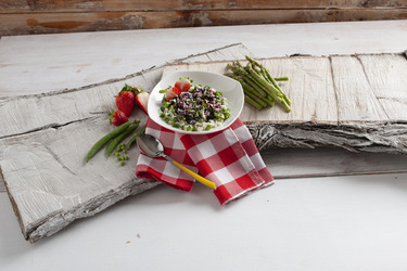 RISOTTO PRIMAVERA TUTTO IN VERDE