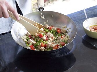 INSALATA DI RISO AL LATTE DI COCCO