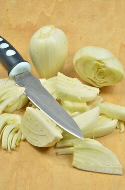 TORTA DI FINOCCHI E PANCETTA