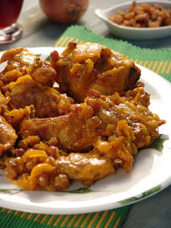 POLLO IN AGRODOLCE
