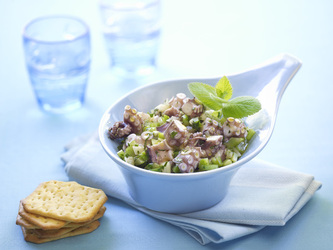 CEVICHE DI POLPO ALLA PORTORICANA