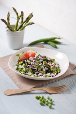 RISOTTO PRIMAVERA TUTTO IN VERDE