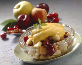 MACEDONIA CON GELATO ALLO ZABAIONE