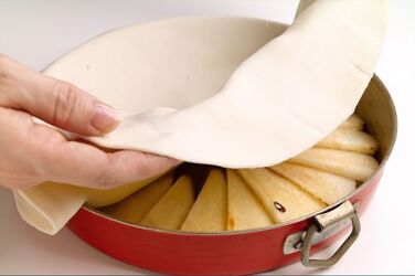 TORTA DI PERE ROVESCIATA CON CREME