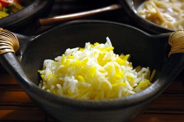 RISO BIANCO E GIALLO