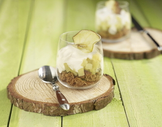 TRIFLE DI MELE AL CALVADOS