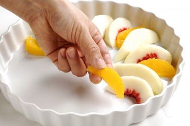 FRUTTA CON ZABAIONE GRATINATO