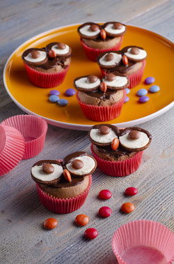 MUFFIN CON FACCINE DI GUFI