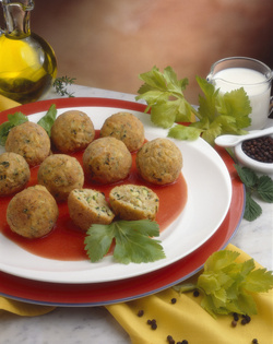 POLPETTE DI ZUCCHINE E PANE