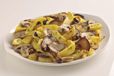 CONTORNO PATATE E FUNGHI