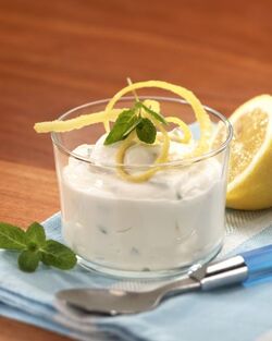 MOUSSE DI RICOTTA AL LIMONE