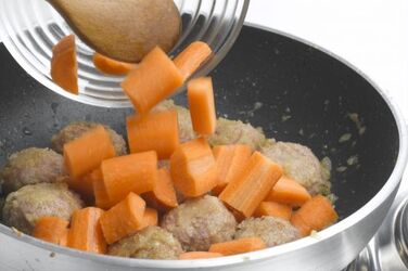 POLPETTE E CAROTE ALL AGRO POLPETTE E CAROTE ALL AGRO