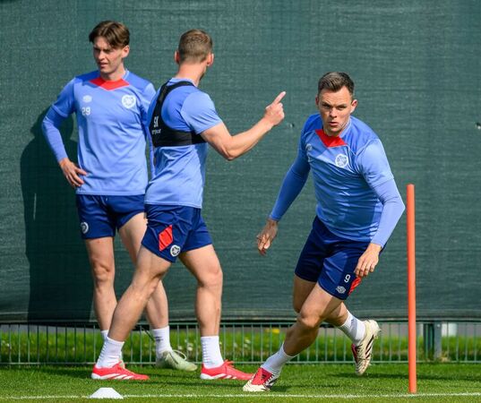 Heart of Midlothian. Press and training 01 May 2025 Heart of Midlothian. Press and training 01 May 2025