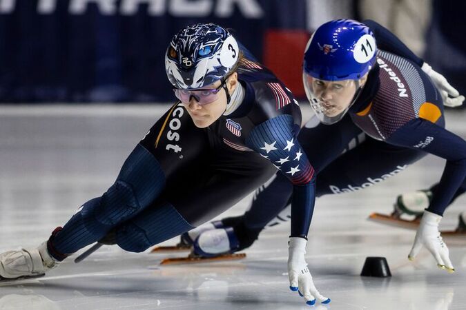 ISU Short Track World Championship 2026 Montreal Day 2 Ar&eacute;na Maurice Richard Quebec Canada 15 Mar 2026