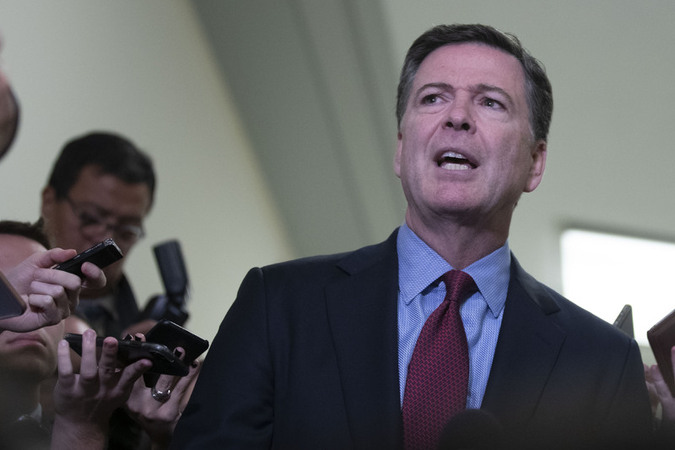 Comey Testifies on Capitol Hill