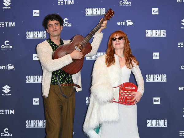 Sanremo 76&deg; Festival della Canzone Italiana Photocall Maria Antonietta e Colombre