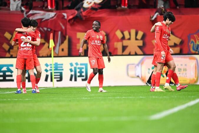 2026 CSL Round 8 Shanghai Port vs Wuhan Three Towns Ampem Scores First CSL Goal