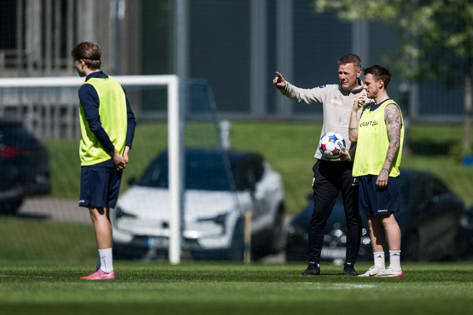 Fotboll Allsvenskan IFK G&ouml;teborg Tr&auml;ning