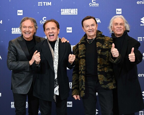Sanremo 76&deg; Festival della Canzone Italiana Photocall Pooh