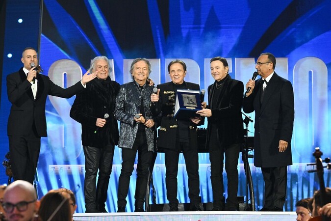 Sanremo 76&deg; Festival della canzone italiana. Quinta Puntata Suzuki Stage. Esibizione dei Pooh