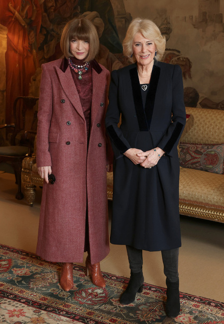 Queen Camilla Holds Audience With Dame Anna Wintour at St James s Palace London UK 19 Feb 2026