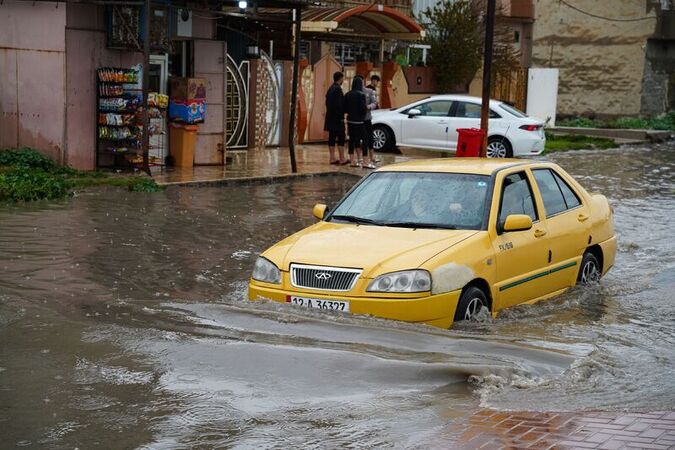Floods due to heavy rains in Mosul Iraq 14 Mar 2026 Floods due to heavy rains in Mosul Iraq 14 Mar 2026