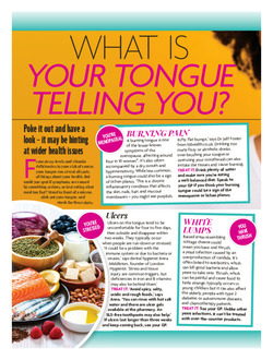 What is your tongue telling you 