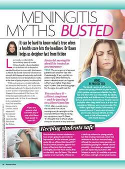 Meningitis myths busted