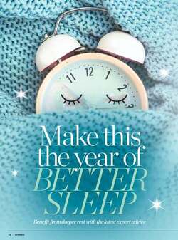 Make this the year of better sleep