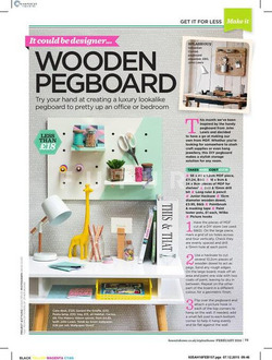 DIY How to make a Wooden Pegboard