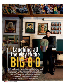 Laughing all the way to the big 8 0