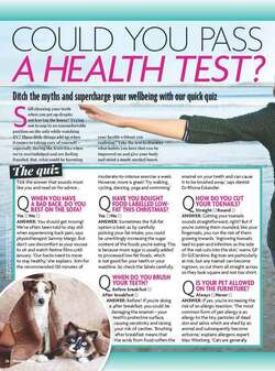 Quiz Could you pass a health test 