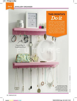 DIY Make a Jewellery Organiser