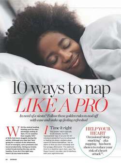 10 Ways to nap like a pro