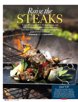 Raise the steaks
