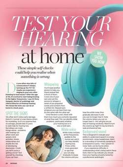 Test your hearing at home