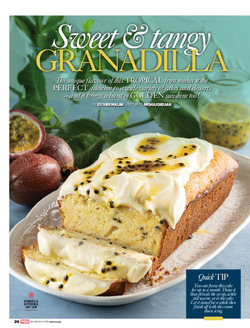 Sweet tangy granadilla