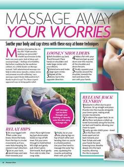 Massage away your worries