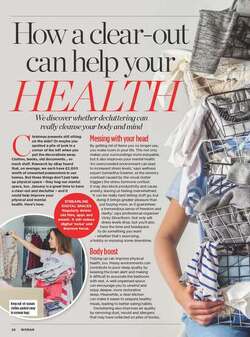 How a clear out can help your health