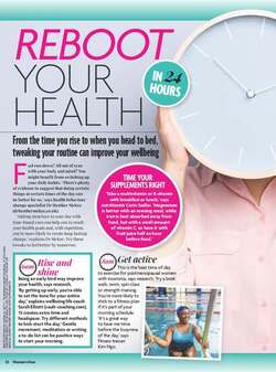 Reboot your health
